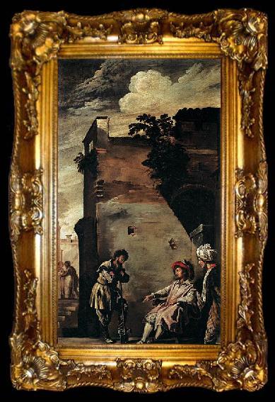 framed  Domenico Fetti The Parable of the Vineyard, ta009-2